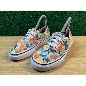 Vans Off The Wall Disney Princess Low Top Sneaker Shoes Women Size 5 Collect